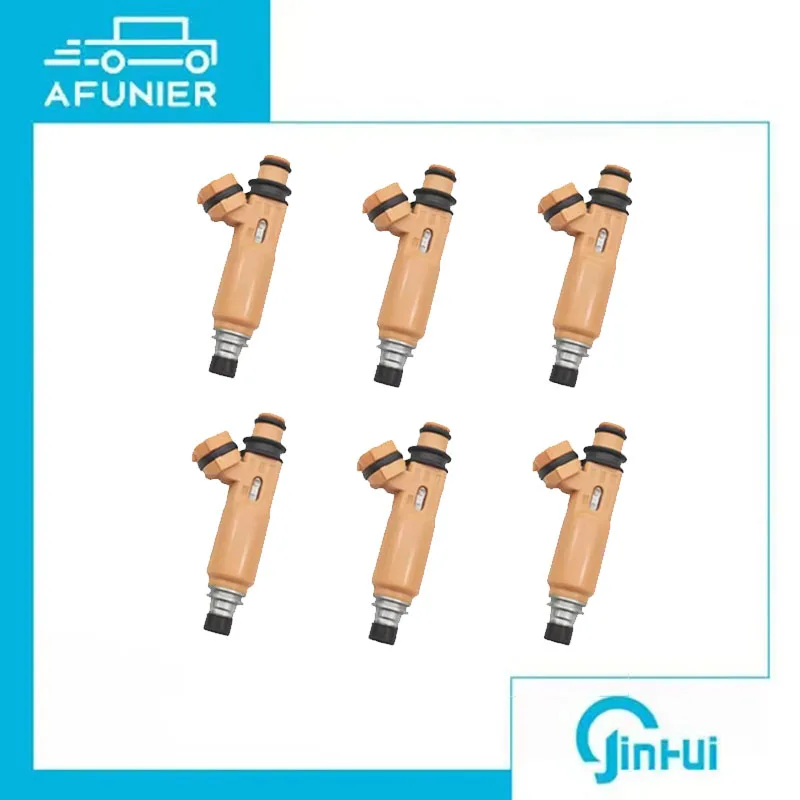 6Pcs Fuel Injector Nozzle For Toyota Camry Highlander Lexus ES300 Mitsubishi Montero 3.5L 6G74 98-04 OE No.:0195500-3300
6Pcs Fuel Injector Nozzle For Toyota Camry Highlander Lexus ES300 Mitsubishi Montero 3.5L 6G74 98-04 OE No.:0195500-3300