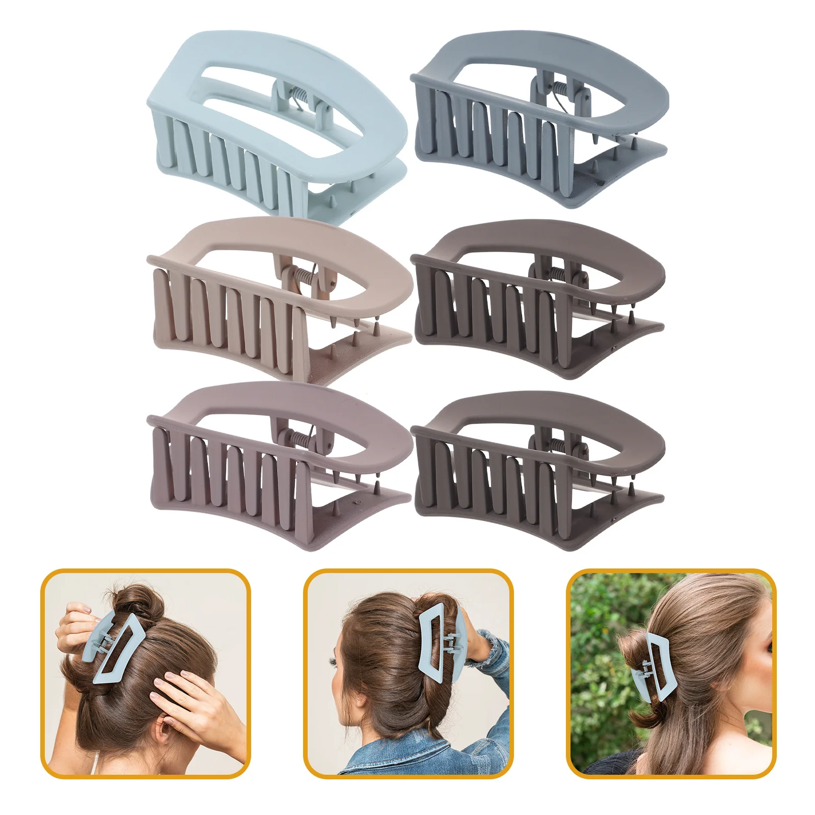 6 шт., зажимы для волос, пластиковые зажимы для челюстей, прочный, легкий для женщин и девочек, заколка для волос для душа, заколка для челюсти
6 шт., зажимы для волос, пластиковые зажимы для челюстей, прочный, легкий для женщин и девочек, заколка для волос для душа, заколка для челюсти