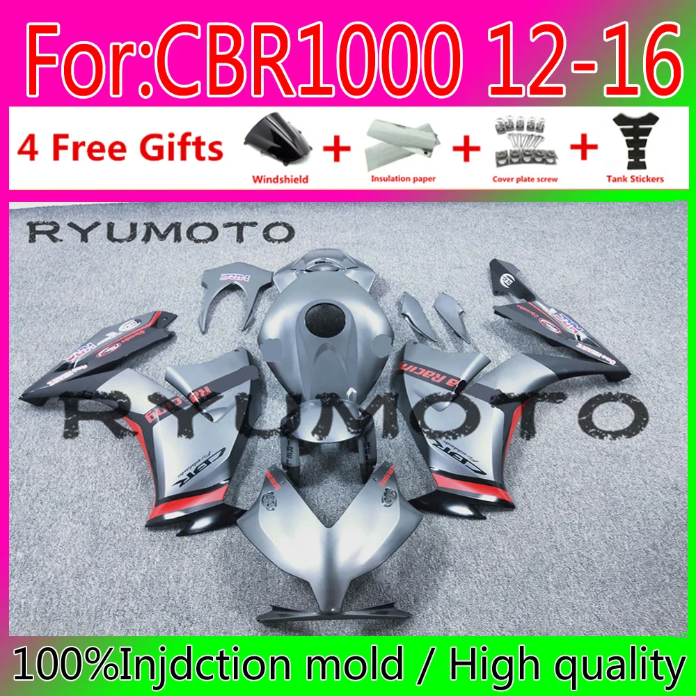 Новый комплект обтекателей для мотоцикла ABS, подходящий для Honda CBR 100012 16 обтекателей CBR1000 12-16 Обтекатель CBR1000 2012-2016 Серый обтекатель
Новый комплект обтекателей для мотоцикла ABS, подходящий для Honda CBR 100012 16 обтекателей CBR1000 12-16 Обтекатель CBR1000 2012-2016 Серый обтекатель