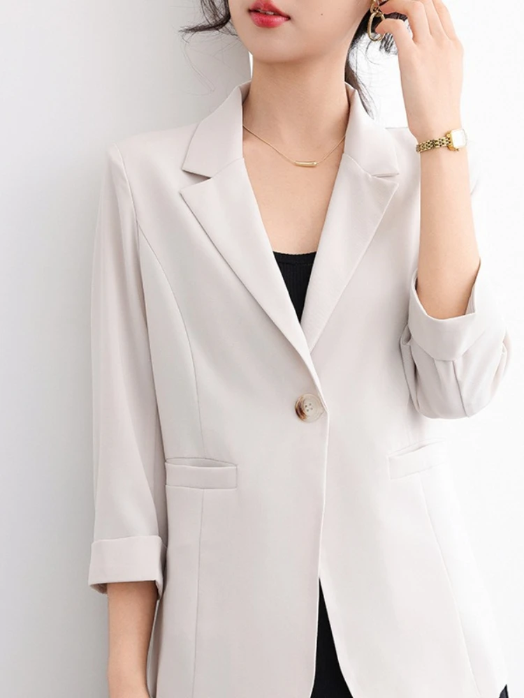 Women Blazer Office Ladies Elegant Outwear Long Sleeve Work Wear Classy Female Pink Suit African Autumn Fashion 2026 New 4XL
Women Blazer Office Ladies Elegant Outwear Long Sleeve Work Wear Classy Female Pink Suit African Autumn Fashion 2026 New 4XL