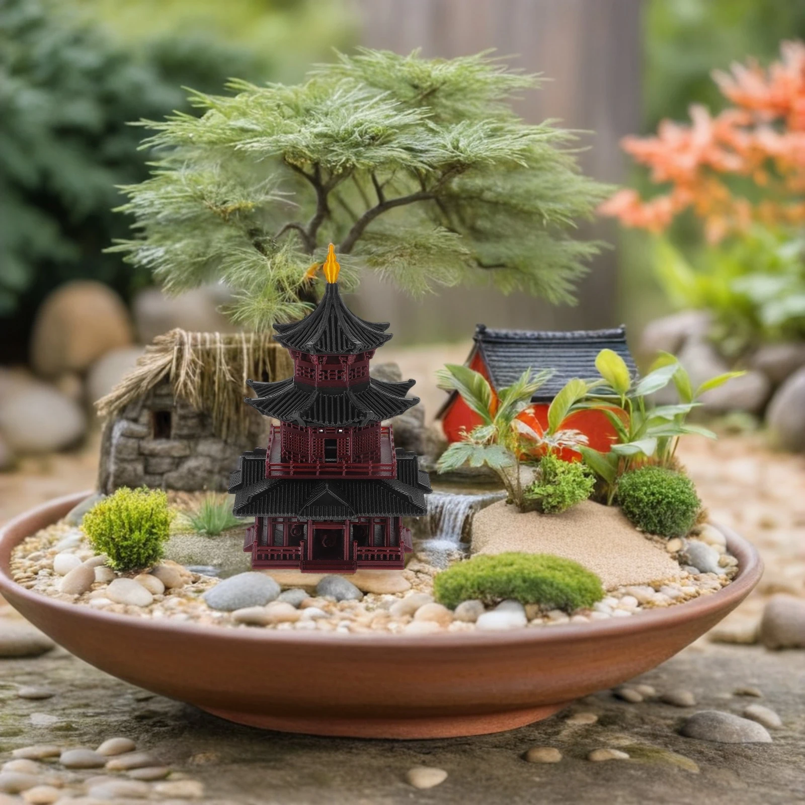 Ancient Style Aquarium Tower Decoration Hexagon Garden Decors Fairy Statues Accessories
Ancient Style Aquarium Tower Decoration Hexagon Garden Decors Fairy Statues Accessories
