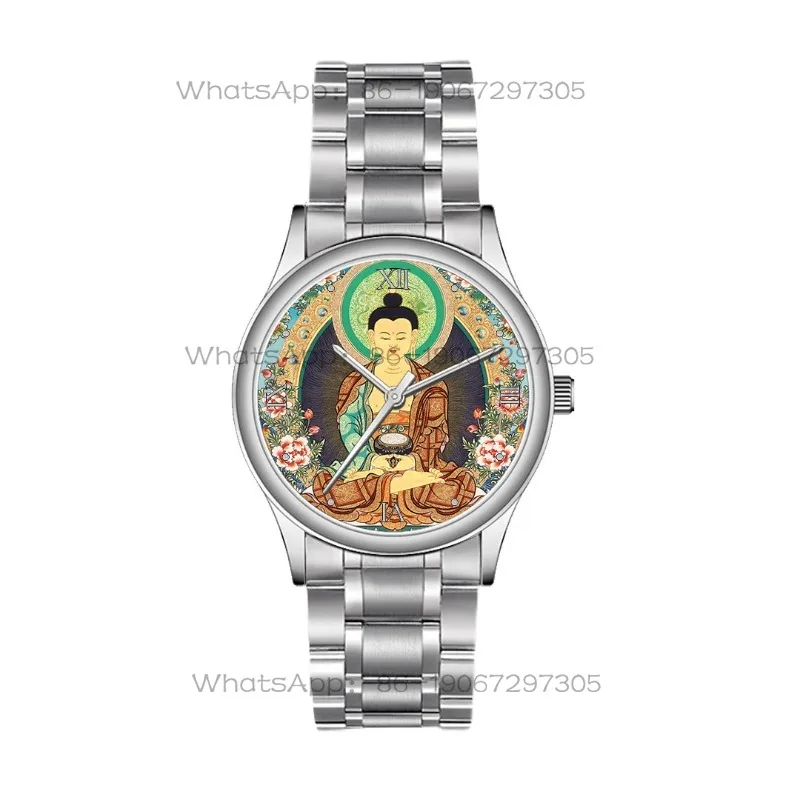 24-Hour Shipping Amitabha Thangka Zodiac Dog, Pig Guard Peace Natal Buddha Retro Watch Female National Style
24-Hour Shipping Amitabha Thangka Zodiac Dog, Pig Guard Peace Natal Buddha Retro Watch Female National Style
