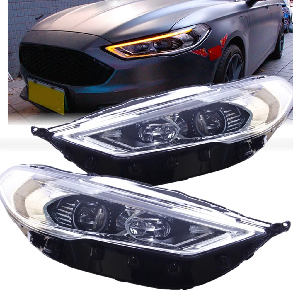 Front Lights For Ford Mondeo Fusion 2017 2018 2019 Headlight Accessories Car Upgrade Led DRL Turn Signal Headlamp Assembly
Front Lights For Ford Mondeo Fusion 2017 2018 2019 Headlight Accessories Car Upgrade Led DRL Turn Signal Headlamp Assembly