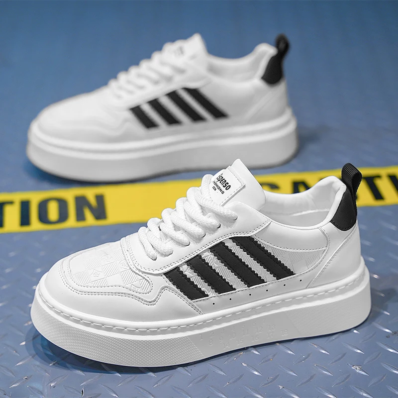 Мужские повседневные весенние белые туфли, модная новая мужская спортивная обувь 2025 года, дышащая студенческая модная универсальная мужская обувь для доски
Мужские повседневные весенние белые туфли, модная новая мужская спортивная обувь 2025 года, дышащая студенческая модная универсальная мужская обувь для доски