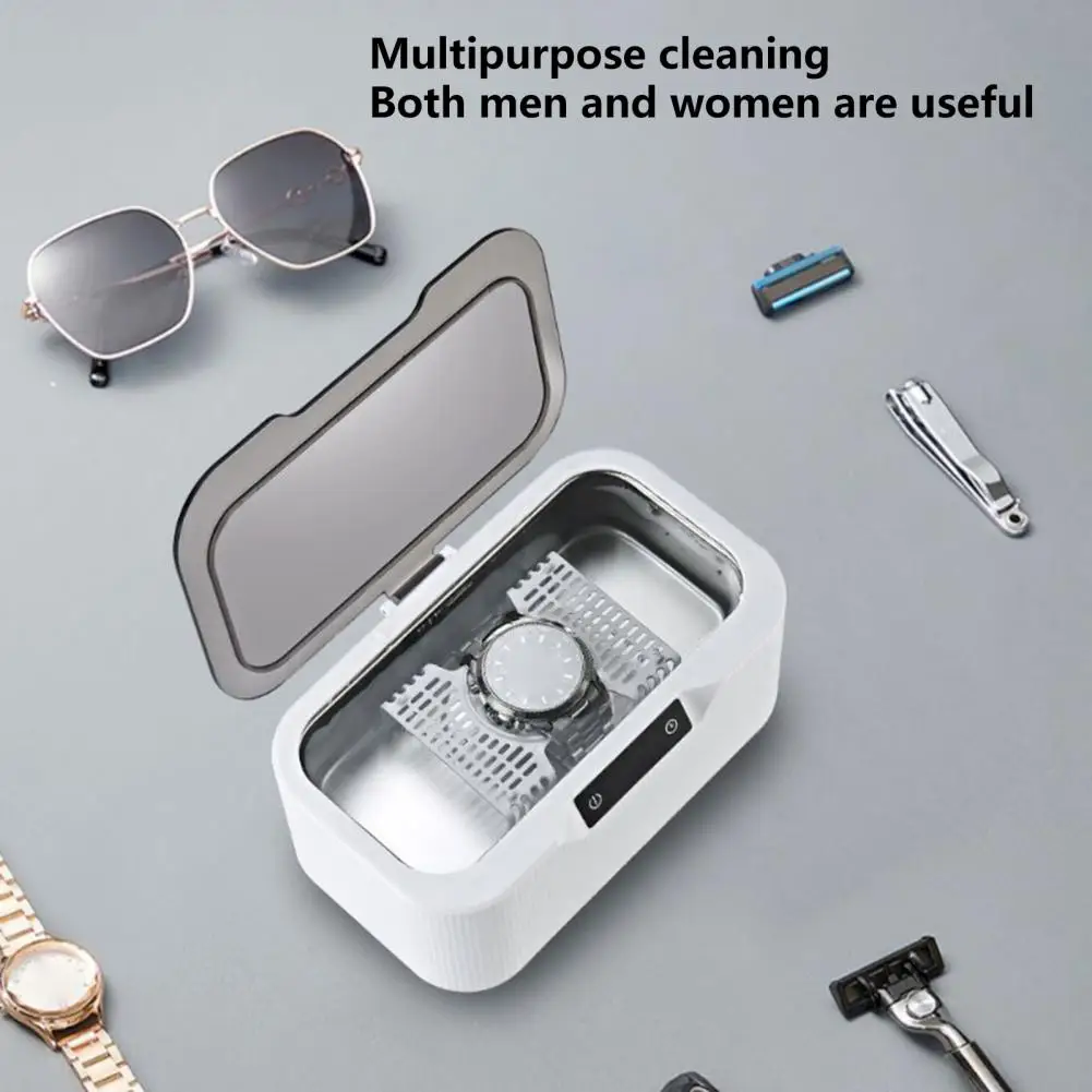 Eyeglasses Ultrasonic Cleaner Jewelry 3 Modes 360° Cleaning Low Noise Digital Display Touch Control Portable Washing Machine
Eyeglasses Ultrasonic Cleaner Jewelry 3 Modes 360° Cleaning Low Noise Digital Display Touch Control Portable Washing Machine
