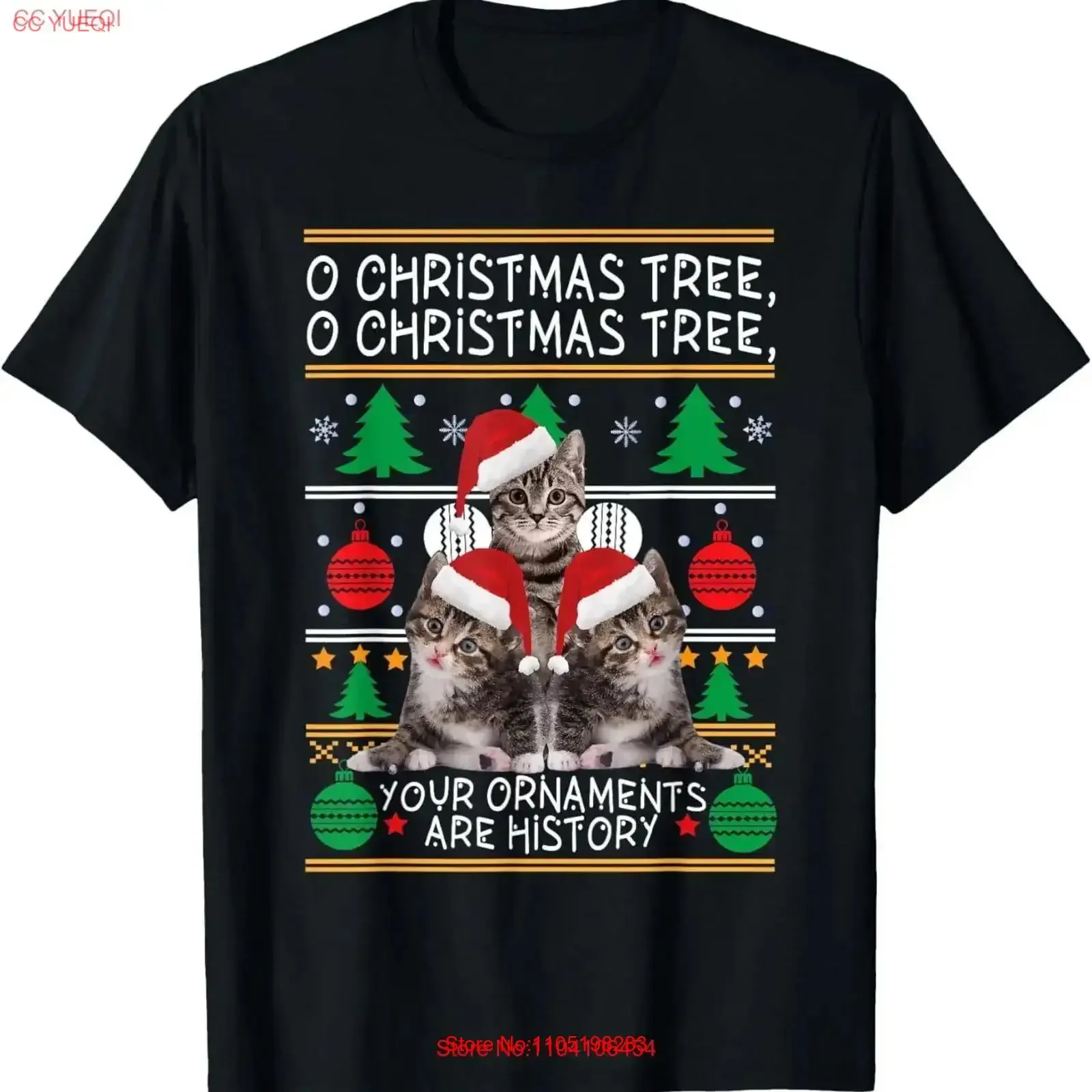 NEW LIMITED Cats Christmas Funny Ornaments Family T Shirt Size S 5XL vintage Washed fashion designer clothes Stretched Stylish
NEW LIMITED Cats Christmas Funny Ornaments Family T Shirt Size S 5XL vintage Washed fashion designer clothes Stretched Stylish