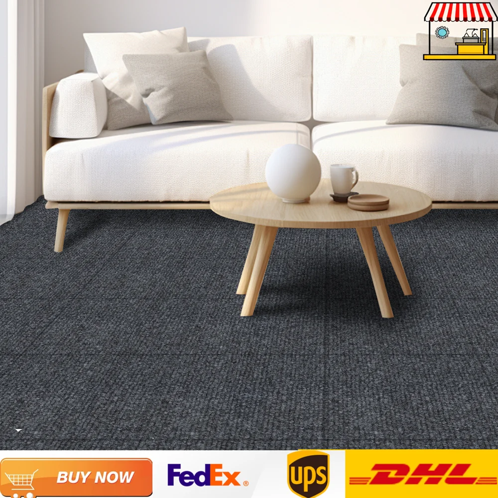 20Pcs 50x50cm Modern Self Adhesive Floor Tiles Peel & Stick Carpet Tiles 5mm Thick Polyester Solid Commercial/Home Floor Tile
20Pcs 50x50cm Modern Self Adhesive Floor Tiles Peel & Stick Carpet Tiles 5mm Thick Polyester Solid Commercial/Home Floor Tile