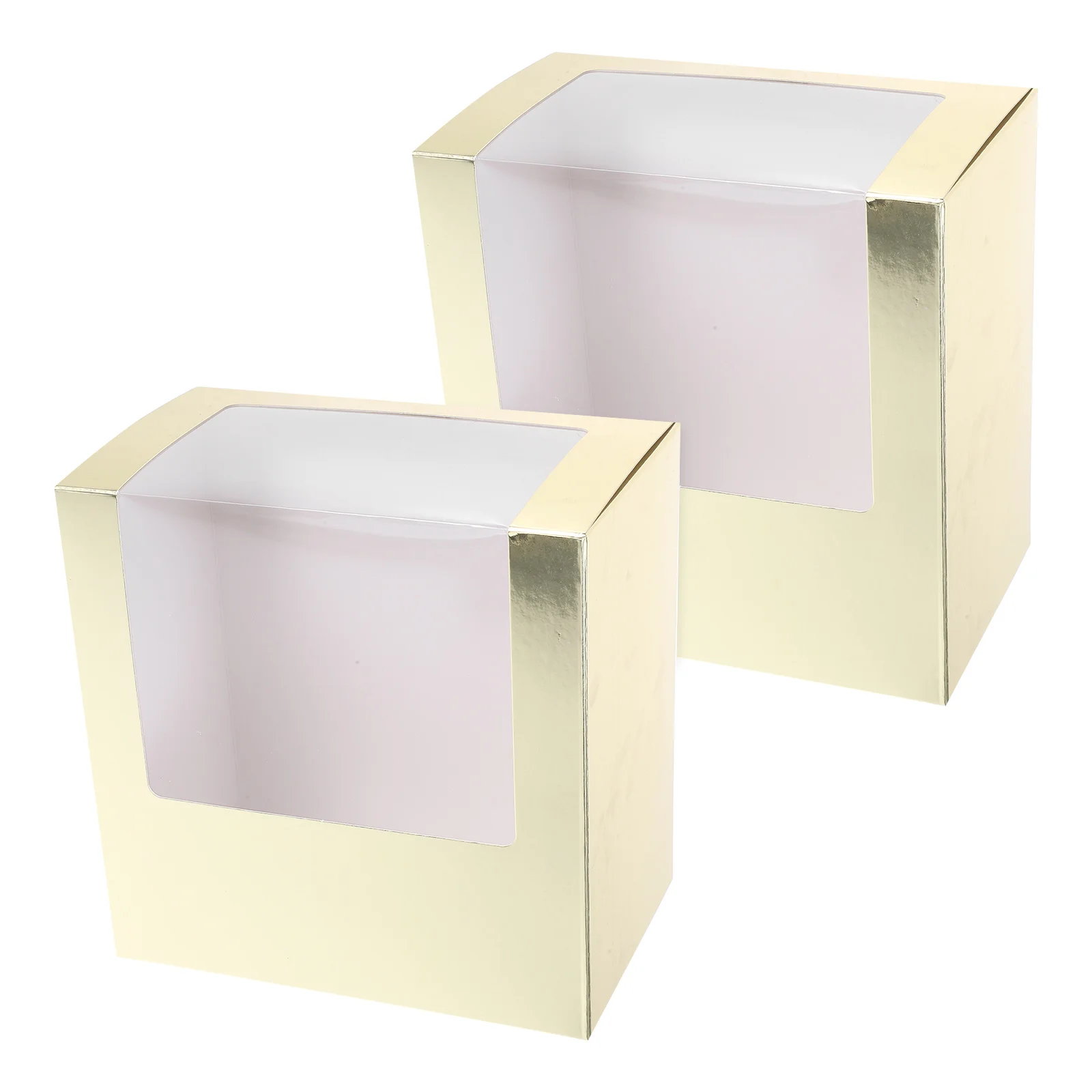 2pcs Hat Square Window Design 400g White Hat Baseball Cap Storage Box Cardboard Travel Case Foldable Storage Container
2pcs Hat Square Window Design 400g White Hat Baseball Cap Storage Box Cardboard Travel Case Foldable Storage Container