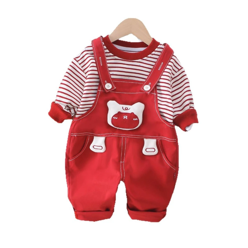 New Autumn Baby Clothes Suit Children Boys Striped T-Shirt Pants 2Pcs/Set Kids Clothing Infant Cotton Costume Toddler Tracksuits
New Autumn Baby Clothes Suit Children Boys Striped T-Shirt Pants 2Pcs/Set Kids Clothing Infant Cotton Costume Toddler Tracksuits
