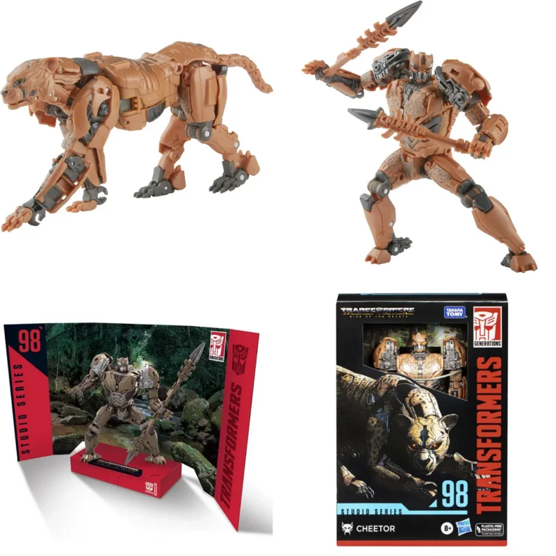 Оригинальные трансформеры Takara Tomy Hasbro Studio Series SS98 Cheetor Transformers Classic Movie Series, игрушки-трансформеры
Оригинальные трансформеры Takara Tomy Hasbro Studio Series SS98 Cheetor Transformers Classic Movie Series, игрушки-трансформеры