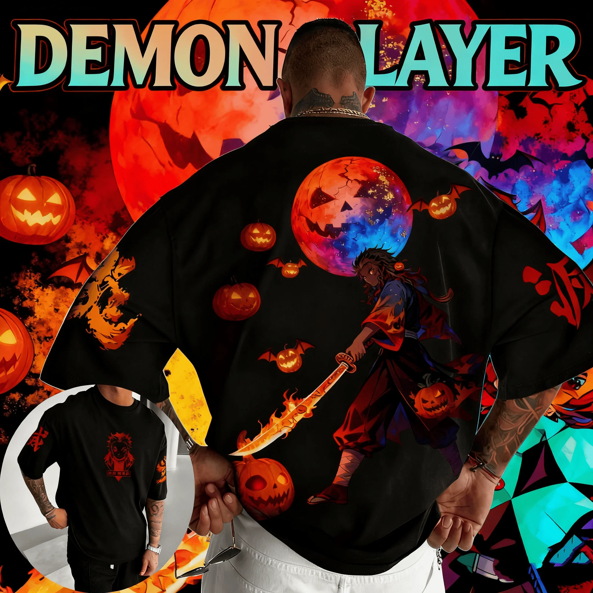 Anime Demon Slayer Purgatory Apricot Shoulang Printed 2025 Autumn/Winter Men's Women's Hip Hop Fashion Loose Cotton T-shirt
Anime Demon Slayer Purgatory Apricot Shoulang Printed 2025 Autumn/Winter Men's Women's Hip Hop Fashion Loose Cotton T-shirt
