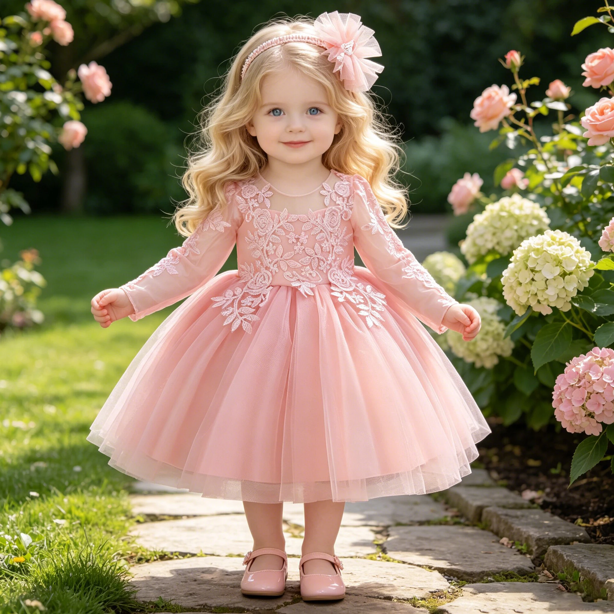 White Baptism Girls Long Sleeve Party Baby Girl Dresses Toddler Flower Embroidery 1st Birthday Gown Summer Evening Kids Clothes
White Baptism Girls Long Sleeve Party Baby Girl Dresses Toddler Flower Embroidery 1st Birthday Gown Summer Evening Kids Clothes