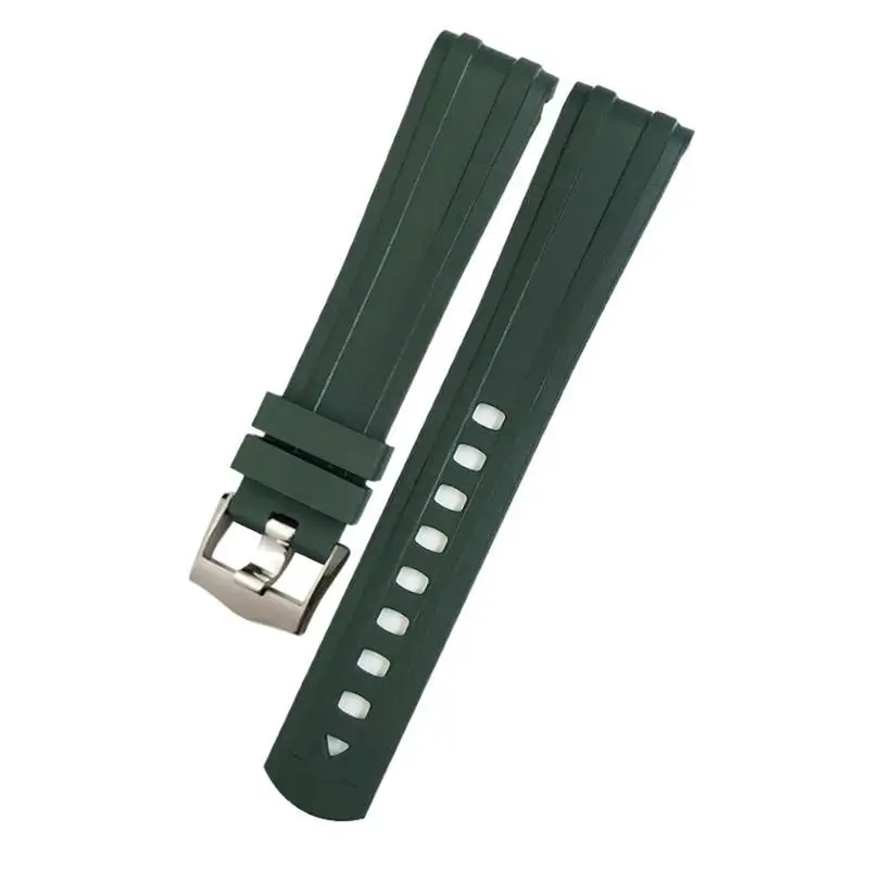 TINTAG 20mm 21mm 19mm Fluorous Silicone Rubber Watchband For Omega New Seamaster Diver 300 Black Blue Soft Watch Strap
TINTAG 20mm 21mm 19mm Fluorous Silicone Rubber Watchband For Omega New Seamaster Diver 300 Black Blue Soft Watch Strap