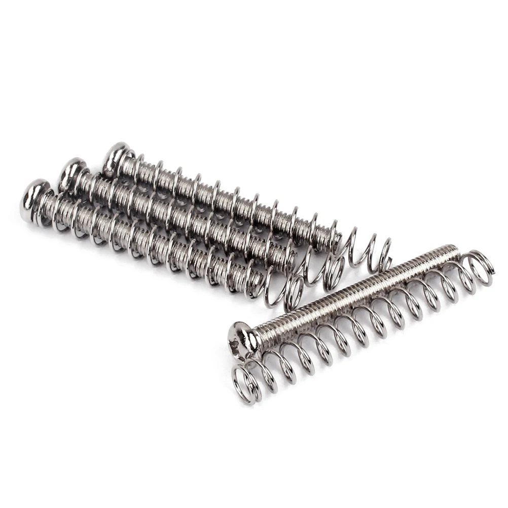 4 Pcs Guitar Pickup Screws Electric Pickups Single Coil Bass Accessories Mounting Parts Humbucker Springs Bridge for
4 Pcs Guitar Pickup Screws Electric Pickups Single Coil Bass Accessories Mounting Parts Humbucker Springs Bridge for