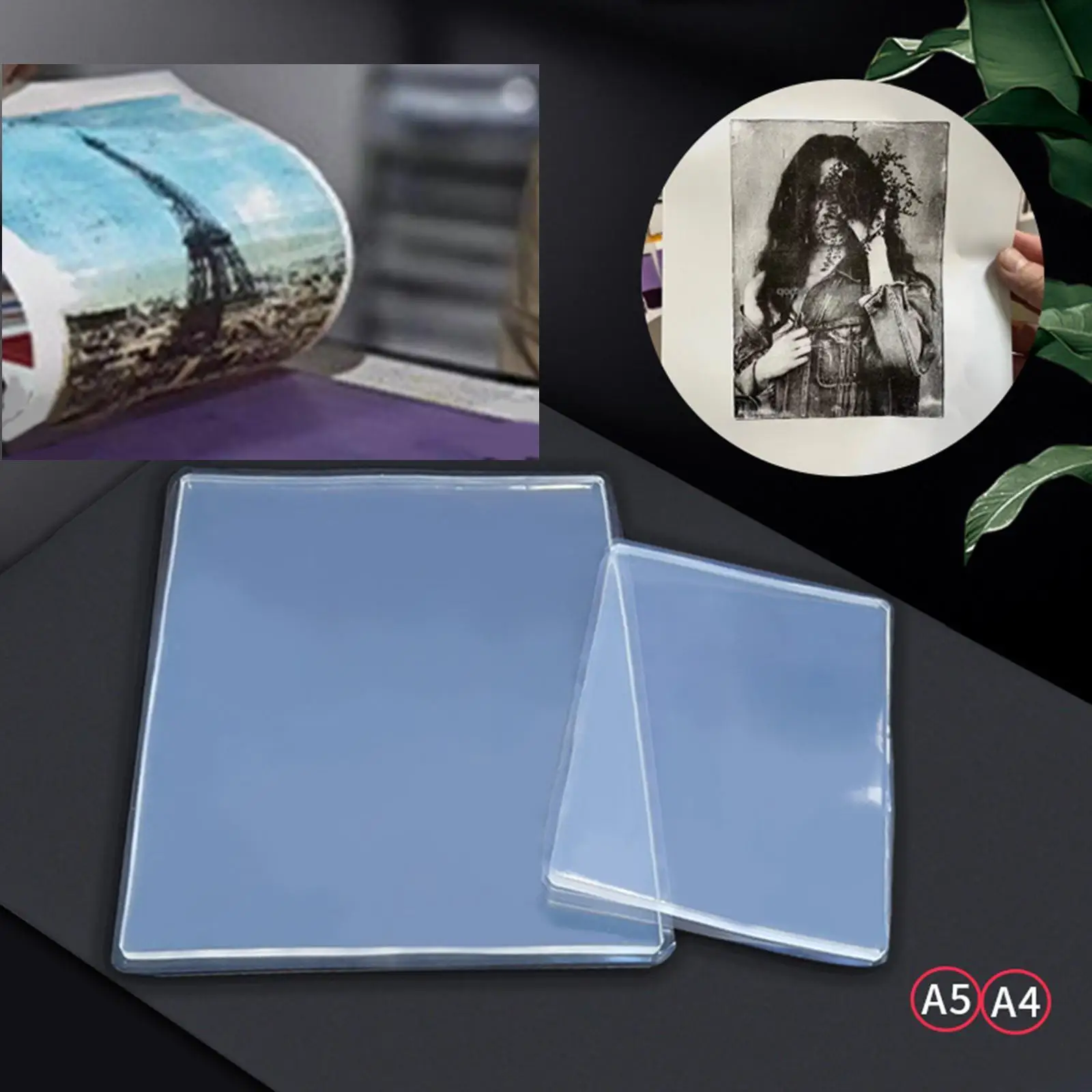 Гибкая гелевая пластина для монопринта, товары для творчества, для изготовления открыток, для детских и взрослых мастерских
Гибкая гелевая пластина для монопринта, товары для творчества, для изготовления открыток, для детских и взрослых мастерских