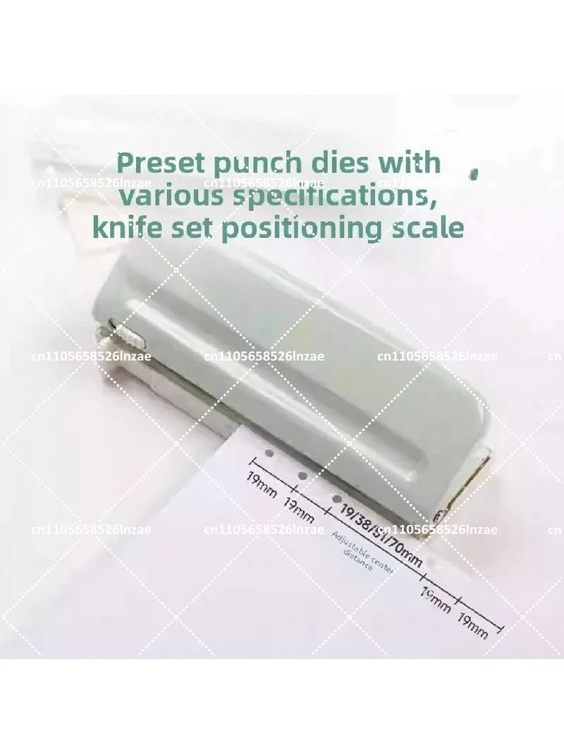 Office Paper Punch, 6-Hole Punching Machine with Adjustable 4mm 6-Hole 9-Hole Design, Multi-Hole Puncher for M5 Binding
Office Paper Punch, 6-Hole Punching Machine with Adjustable 4mm 6-Hole 9-Hole Design, Multi-Hole Puncher for M5 Binding