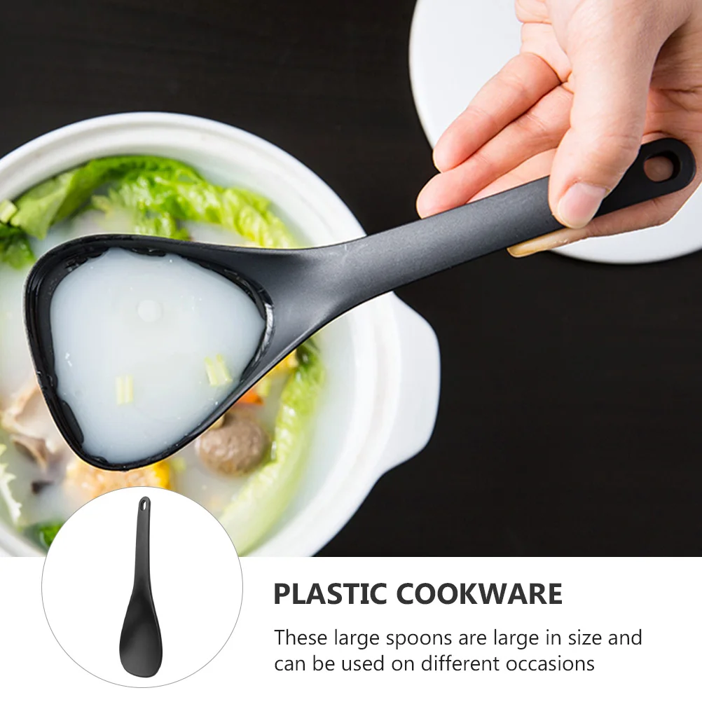 2pcs Soup Spoon Rice Paddle Set Material Long Handle Heat Resistant Non Stick Plastic Cookware Serving Spoons For Home
2pcs Soup Spoon Rice Paddle Set Material Long Handle Heat Resistant Non Stick Plastic Cookware Serving Spoons For Home