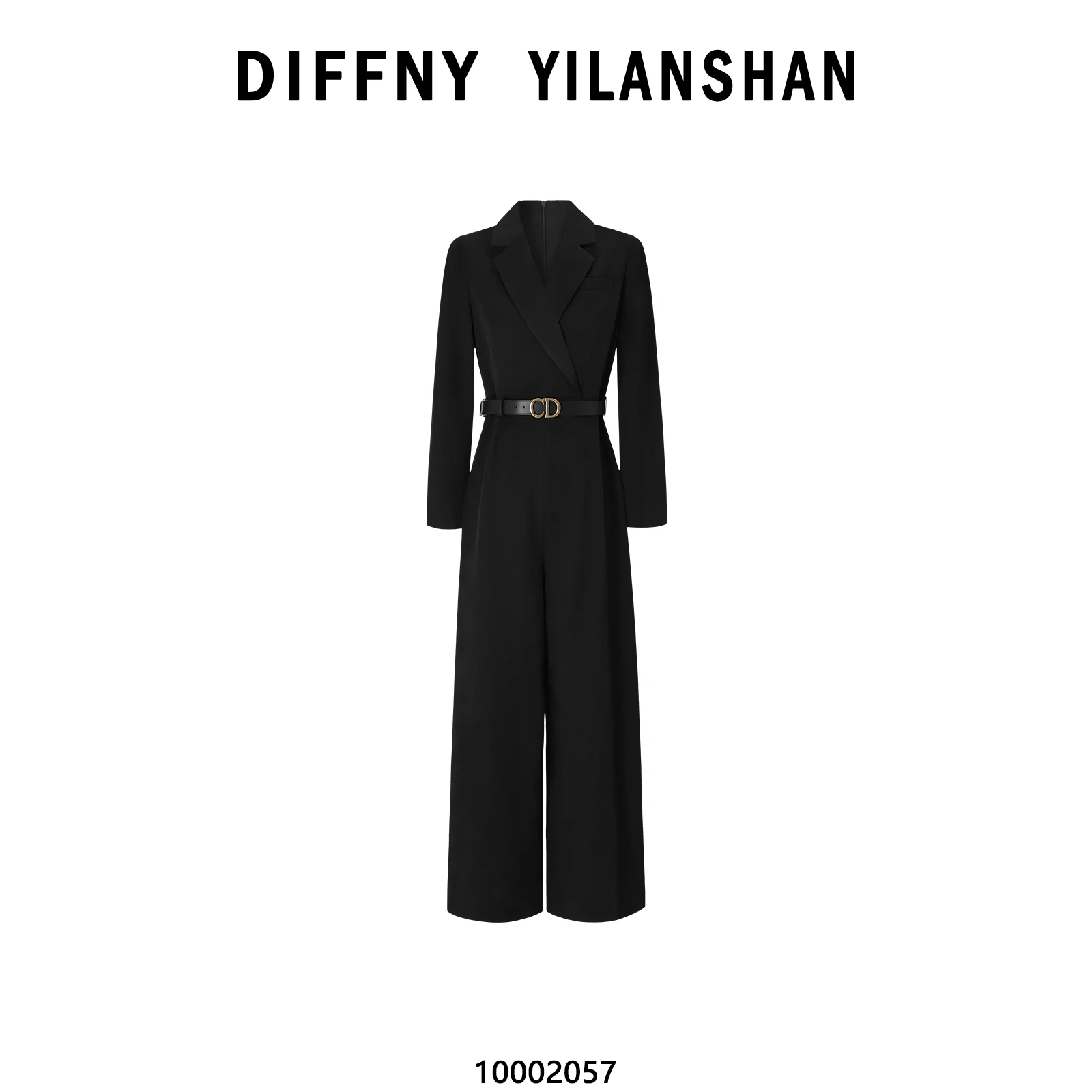 Ele High Waist Suit Onesie for Women Faionable Slimming Autumn Winter Casual Pants Straight Leg Full Polyester Fiber
Ele High Waist Suit Onesie for Women Faionable Slimming Autumn Winter Casual Pants Straight Leg Full Polyester Fiber