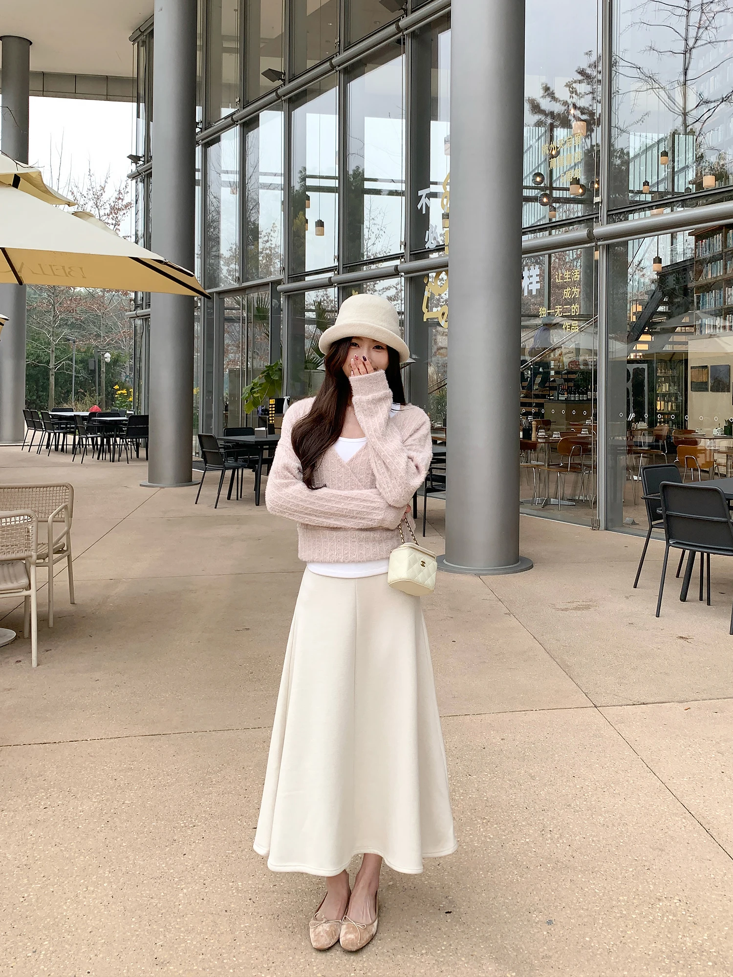 Pusumede ey Knitted A-Line Midi Skirt Women's High Quali Romantic Swinging Sle Polyester Blend Casual Wear Stand Fit
Pusumede ey Knitted A-Line Midi Skirt Women's High Quali Romantic Swinging Sle Polyester Blend Casual Wear Stand Fit