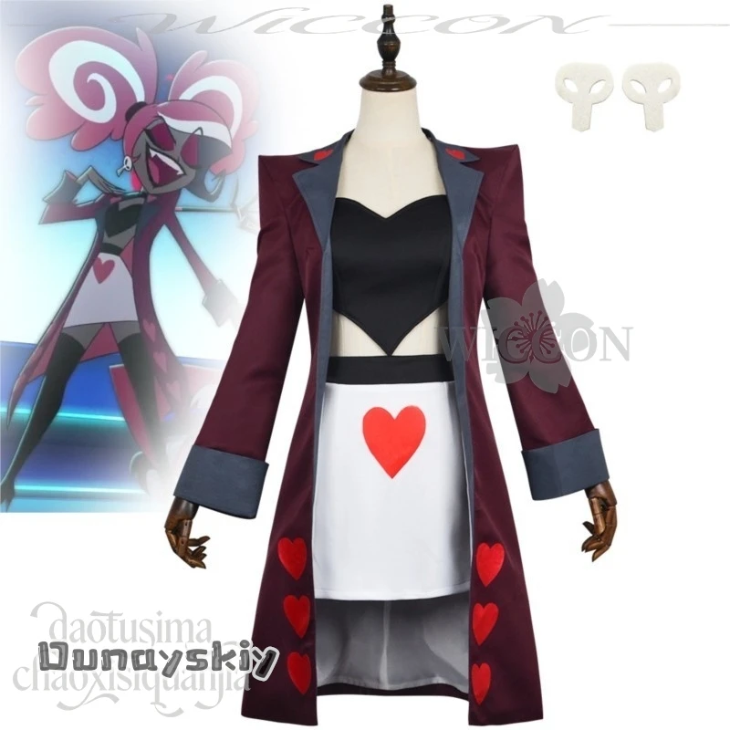 Kis ki ya@Velvettteee Cosplay Anime Cosplay Dem-on Se2 Costume Jirai Kei Girls Halloween Sexy Suit Heart Vest Hot Pink Halloween
Kis ki ya@Velvettteee Cosplay Anime Cosplay Dem-on Se2 Costume Jirai Kei Girls Halloween Sexy Suit Heart Vest Hot Pink Halloween