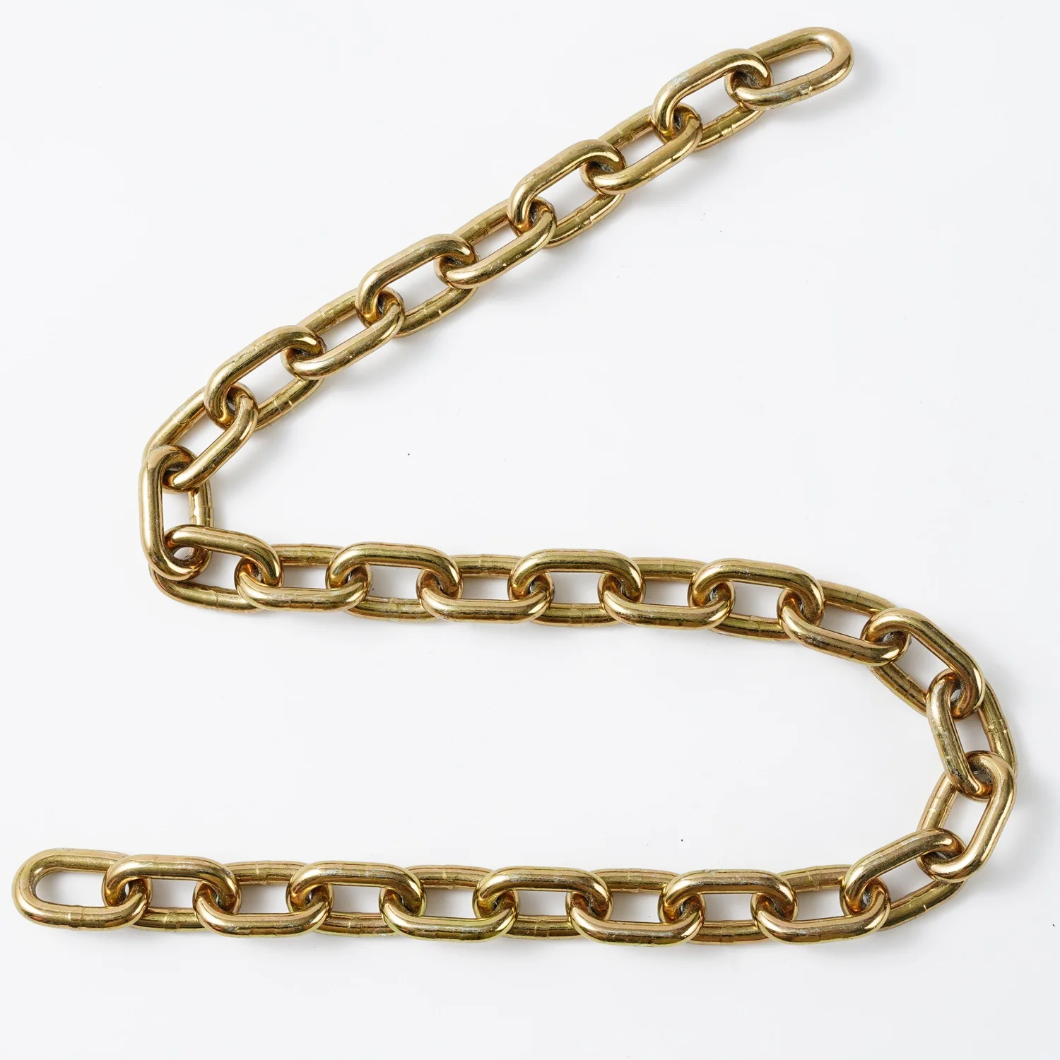 US Type NACM96 Chain 1/2" 3/8" Alloy Steel G70 Galvanized Towing Chain Welded Conveyor Chain for Pulling Zinc Finish
US Type NACM96 Chain 1/2" 3/8" Alloy Steel G70 Galvanized Towing Chain Welded Conveyor Chain for Pulling Zinc Finish