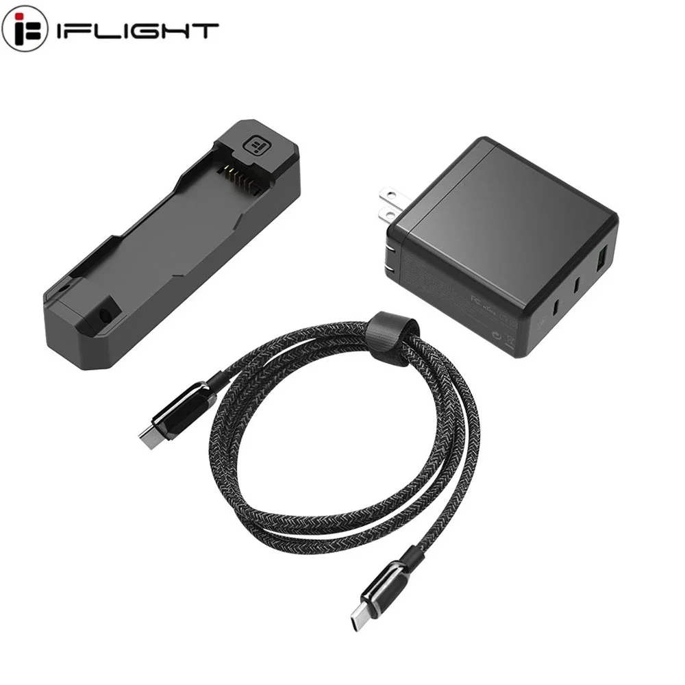 Зарядное устройство iFlight Defender 16 / Defender 20 / Defender 25 с зарядным устройством для аккумуляторов D16/D20/D25 + разъем PD 30 Вт/100 Вт для FPV
Зарядное устройство iFlight Defender 16 / Defender 20 / Defender 25 с зарядным устройством для аккумуляторов D16/D20/D25 + разъем PD 30 Вт/100 Вт для FPV