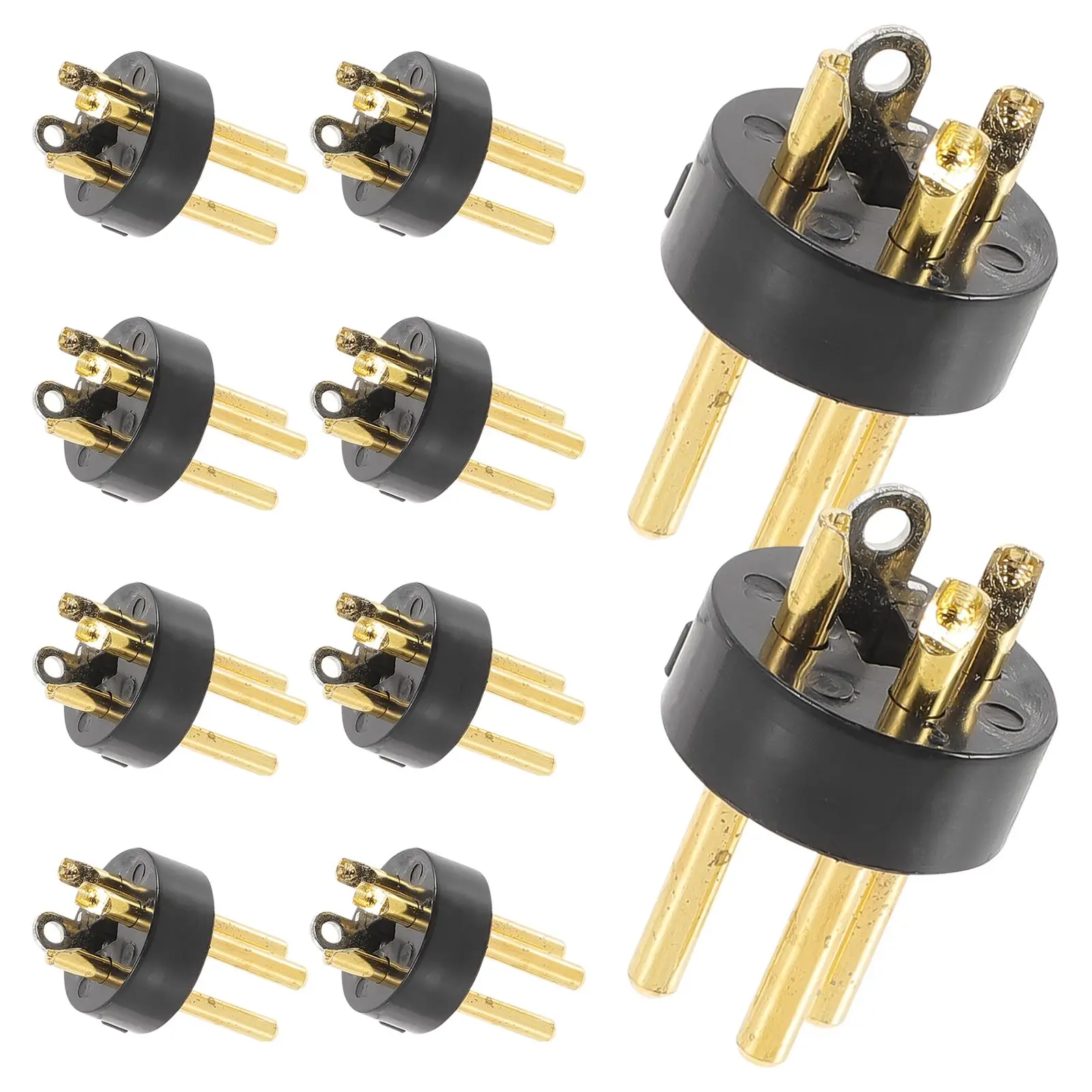 10 Pcs XLR Accessories Gold Plated 3-pin Plug Microphone Adapter Balance Head Connector Speaker Audio Devices Three-core XLR
10 Pcs XLR Accessories Gold Plated 3-pin Plug Microphone Adapter Balance Head Connector Speaker Audio Devices Three-core XLR