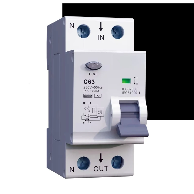 Protective High Performance 6kA Circuit Breaker with Leakage
Protective High Performance 6kA Circuit Breaker with Leakage