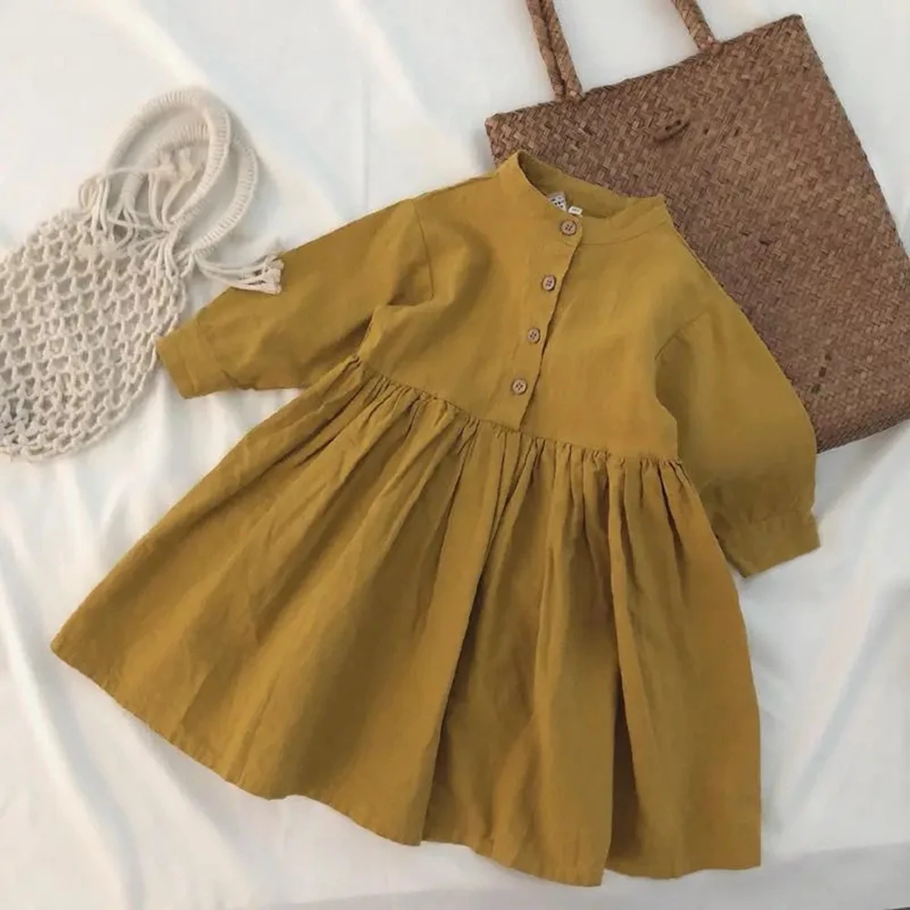 4-14 Years Girls Cotton Long Sleeve Dress Children Button Up Casual Shirt Dresses for Girls Toddler Fall Outfits Clothing 6 8 9
4-14 Years Girls Cotton Long Sleeve Dress Children Button Up Casual Shirt Dresses for Girls Toddler Fall Outfits Clothing 6 8 9
