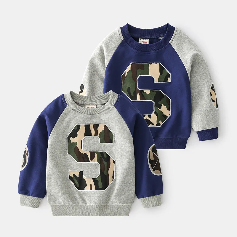 Camou Boys T-shirts Long Sleeve Cotton Toddler Baby Tops Sweatshirts Children's Clothes
Camou Boys T-shirts Long Sleeve Cotton Toddler Baby Tops Sweatshirts Children's Clothes