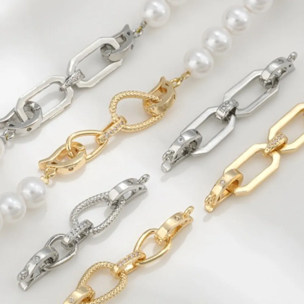 Медные застежки 14-каратное золото, двойная цепочка, двойная пряжка с двойной головкой, сделай сам, жемчужная пряжка ручной работы, ожерелье, цепочка для свитера, аксессуары
Медные застежки 14-каратное золото, двойная цепочка, двойная пряжка с двойной головкой, сделай сам, жемчужная пряжка ручной работы, ожерелье, цепочка для свитера, аксессуары