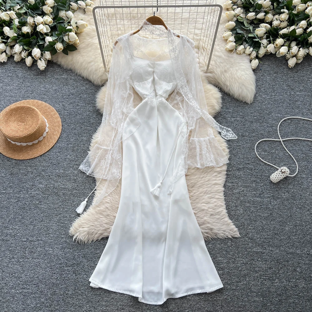Sexy Vintage sweet satin lace Evening Party Club dress Women Chic hotsweet Slim women clothing ceremony dresses
Sexy Vintage sweet satin lace Evening Party Club dress Women Chic hotsweet Slim women clothing ceremony dresses