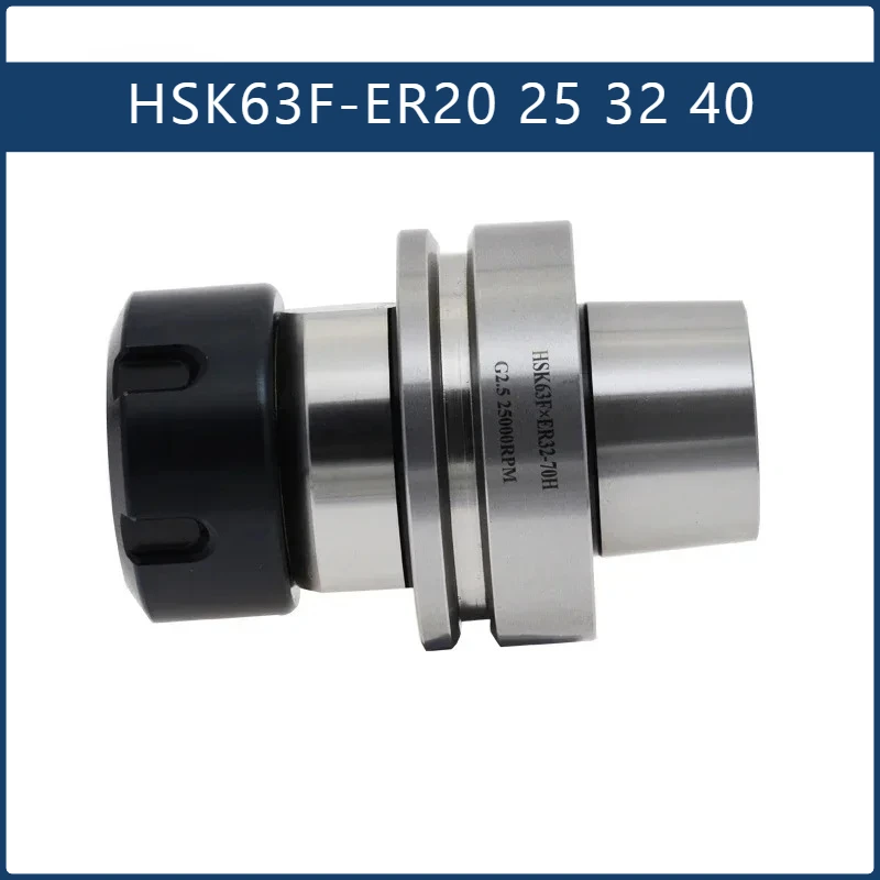 NEW Precision 0.001~0.002 HSK63F ER16 ER25 ER32 ER40 70L G2.5 RPM/30000 CNC tool holder of high-speed woodworking machine
NEW Precision 0.001~0.002 HSK63F ER16 ER25 ER32 ER40 70L G2.5 RPM/30000 CNC tool holder of high-speed woodworking machine