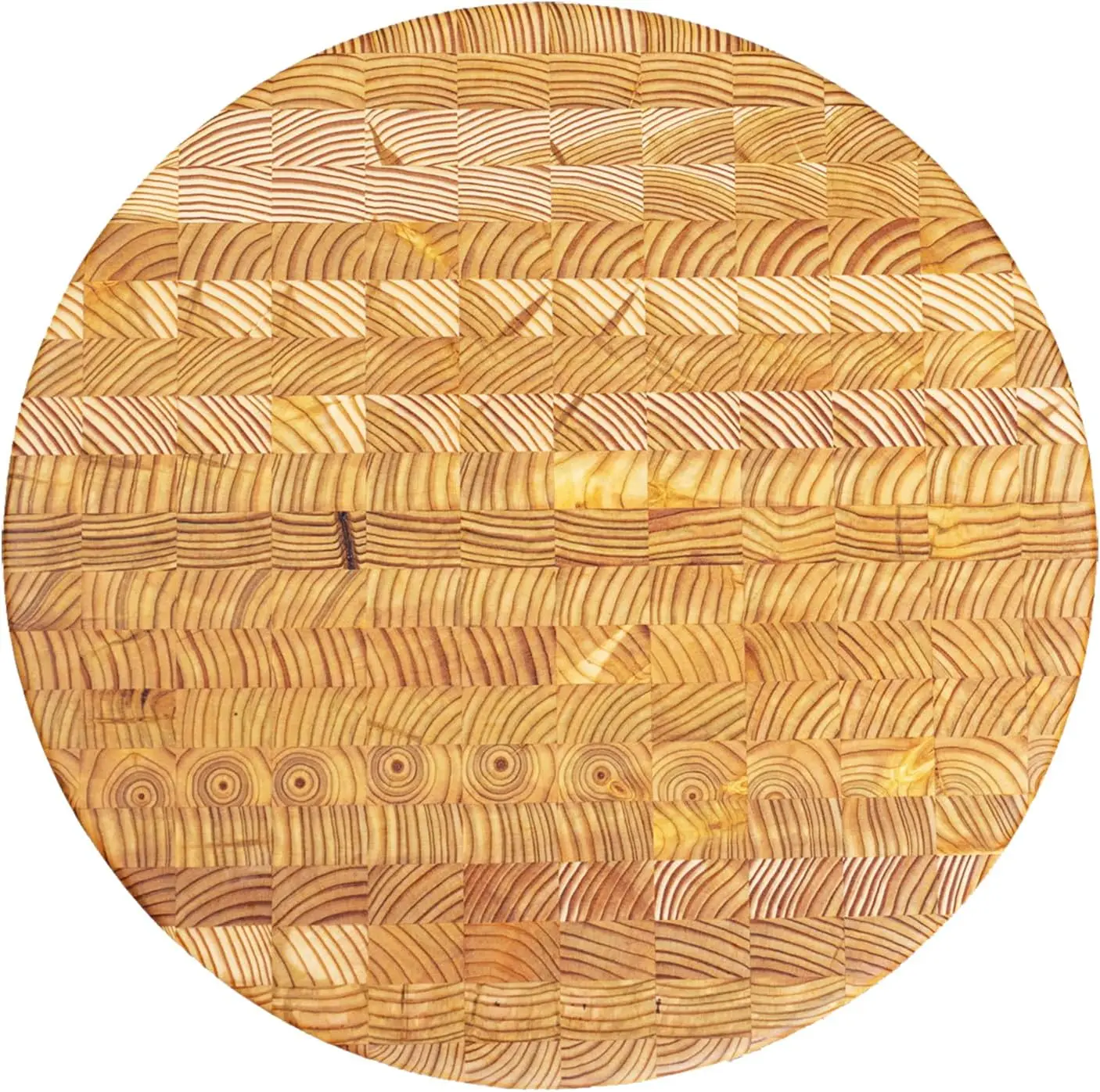 Larch Wood Canada End Grain Round Cutting Board Classic, Standard Line, Handcrafted for Professional Chefs & Home Cookin
Larch Wood Canada End Grain Round Cutting Board Classic, Standard Line, Handcrafted for Professional Chefs & Home Cookin