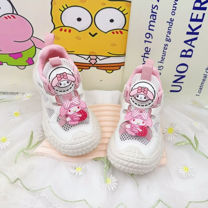 Sweet My Melody Anime Kawaii Sanrio Ins Fashion Casual Shoes Summer Cute Cartoon Single Net Sneakers Lovely Gifts for Girls
Sweet My Melody Anime Kawaii Sanrio Ins Fashion Casual Shoes Summer Cute Cartoon Single Net Sneakers Lovely Gifts for Girls