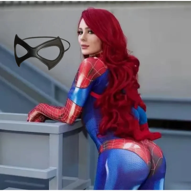 Cosplay Costume Super Women Female Tight Jumpsuit Black Spider Sexy Mask Park Performance Christmas Party Birthday Gift
Cosplay Costume Super Women Female Tight Jumpsuit Black Spider Sexy Mask Park Performance Christmas Party Birthday Gift