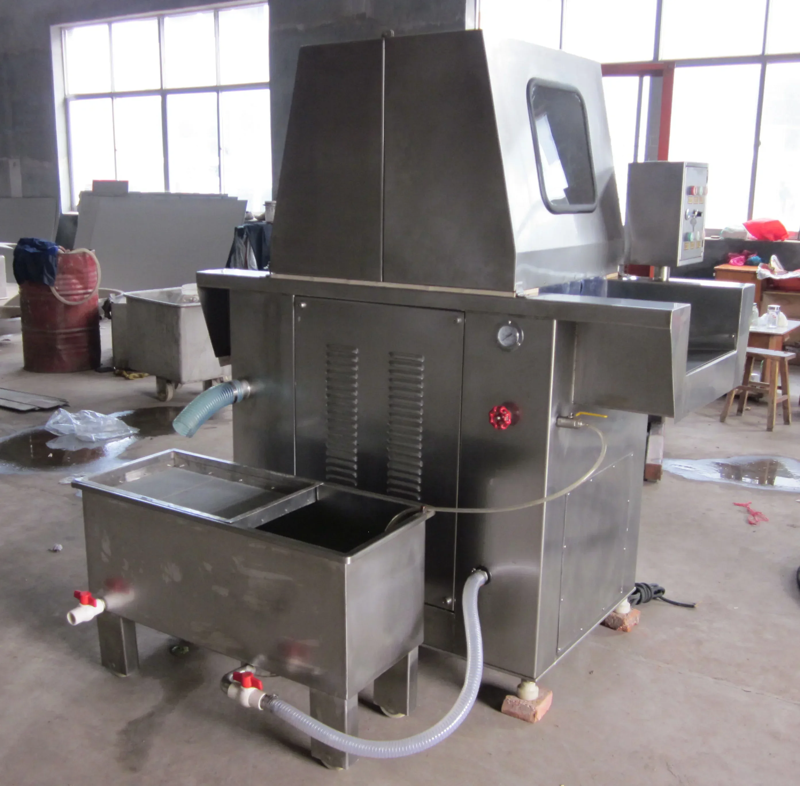 Commercial Brine Saline Injector for Poultry & Fresh Meat – Automatic Injection Machine
Commercial Brine Saline Injector for Poultry & Fresh Meat – Automatic Injection Machine