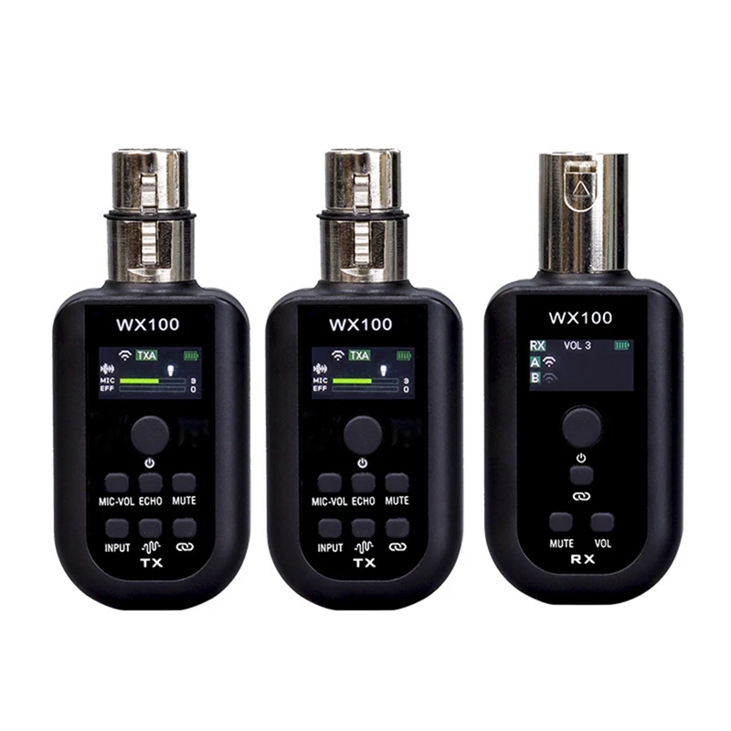 Professional Wireless Adapter Wireless Microphone System Wired Microphone To Wireless Audio Transmitter Receiver
Professional Wireless Adapter Wireless Microphone System Wired Microphone To Wireless Audio Transmitter Receiver