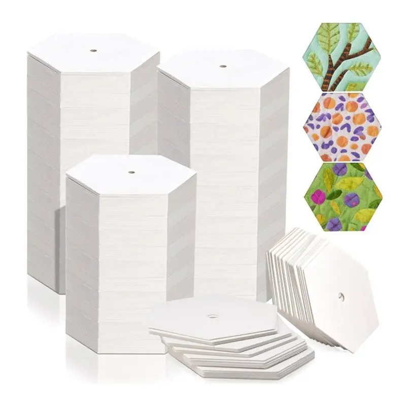 EYFL-Sewing Crafts For Quilting 1" Paper Piecing 400 PCS DIY Patchwork Hexagon Pieces
EYFL-Sewing Crafts For Quilting 1" Paper Piecing 400 PCS DIY Patchwork Hexagon Pieces