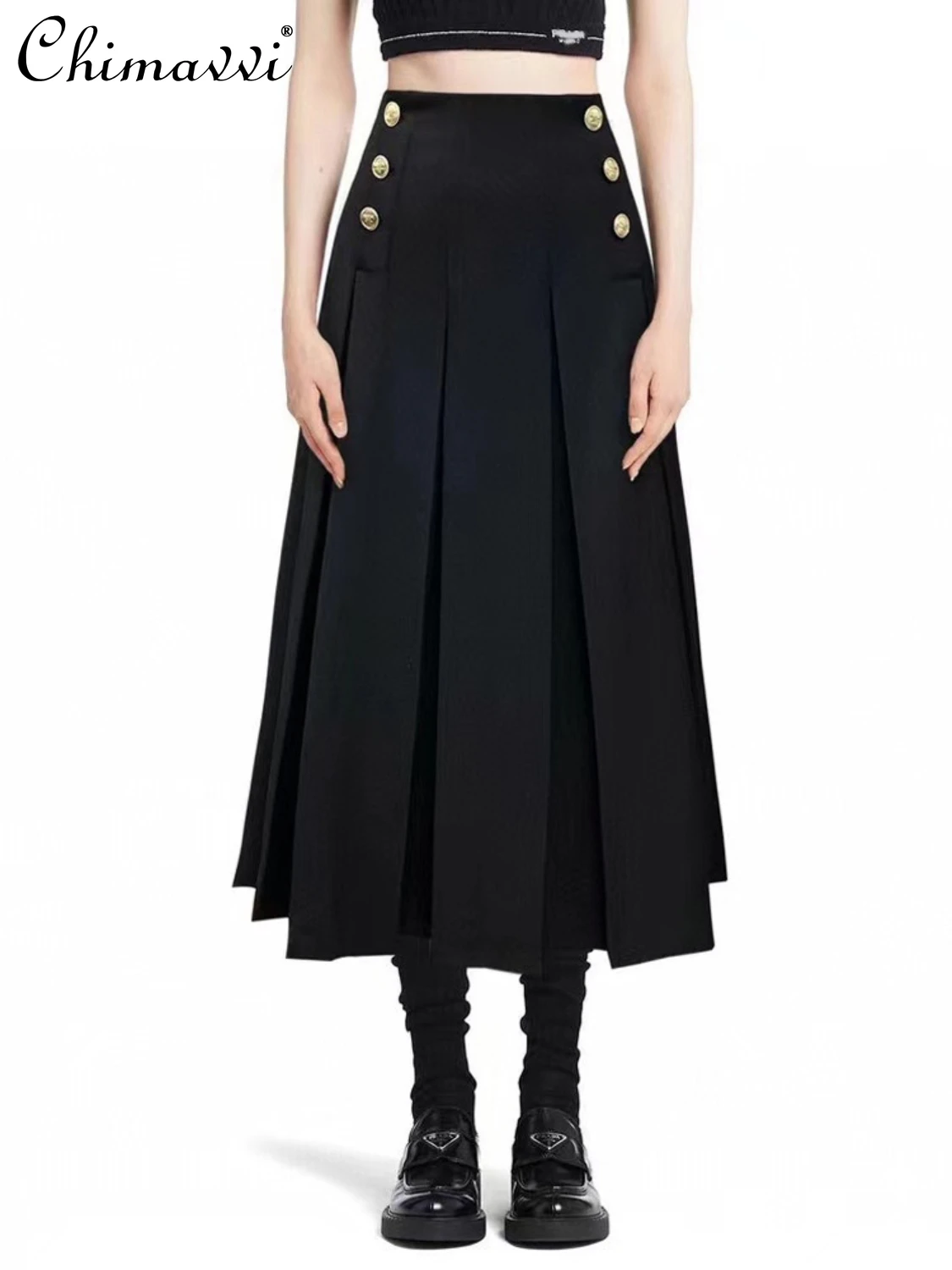 2024 Spring and Summer New High-End Fashion Slimming Mid-Length Skirt Preppy Style High Waist Elegant Mid-Length Pleated Skirts
2024 Spring and Summer New High-End Fashion Slimming Mid-Length Skirt Preppy Style High Waist Elegant Mid-Length Pleated Skirts