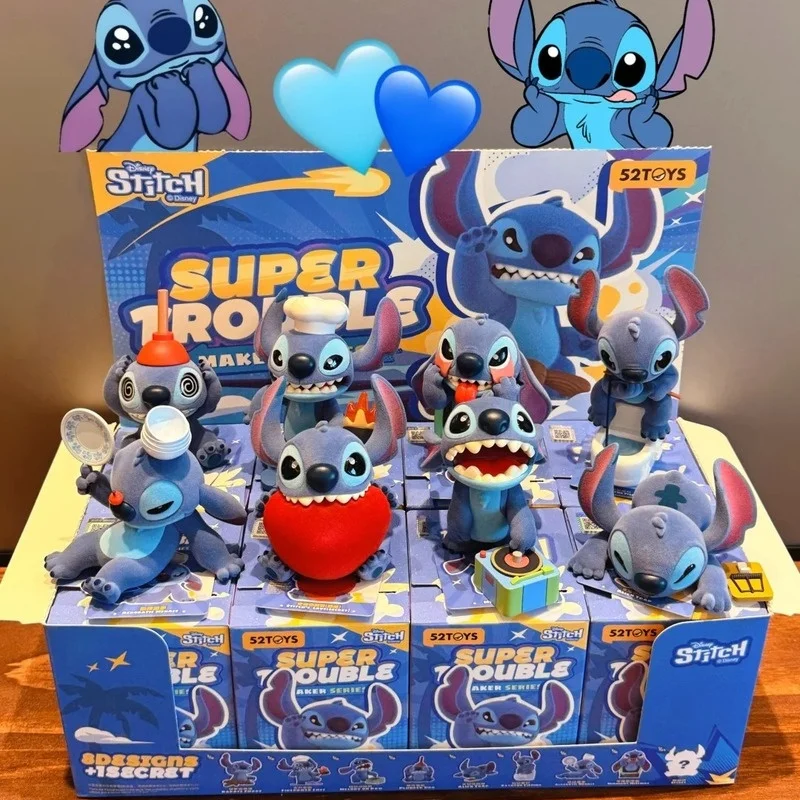 Genuine Blind Box Disney Stitch Super Bad Guy Series Mystery Box Surprise Box Lovely Stitch Desktop Stitch Toy Christmas Gifts
Genuine Blind Box Disney Stitch Super Bad Guy Series Mystery Box Surprise Box Lovely Stitch Desktop Stitch Toy Christmas Gifts