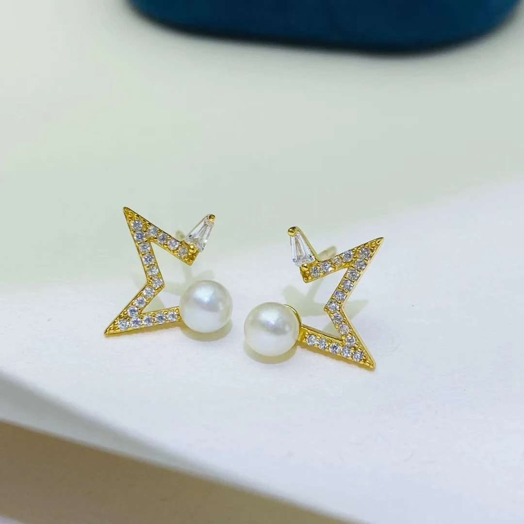 Оптовая продажа, серьги из стерлингового серебра 925 пробы, фурнитура для крепления, базовые монтажные детали, аксессуар для жемчуга 5-7 мм 
Оптовая продажа, серьги из стерлингового серебра 925 пробы, фурнитура для крепления, базовые монтажные детали, аксессуар для жемчуга 5-7 мм