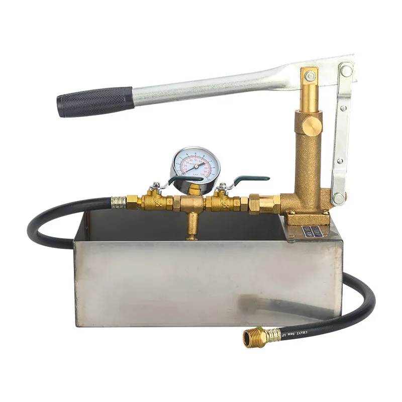 Manual pressure test pump T-50K-P stainless steel water tank 100K copper head hydraulic press
Manual pressure test pump T-50K-P stainless steel water tank 100K copper head hydraulic press