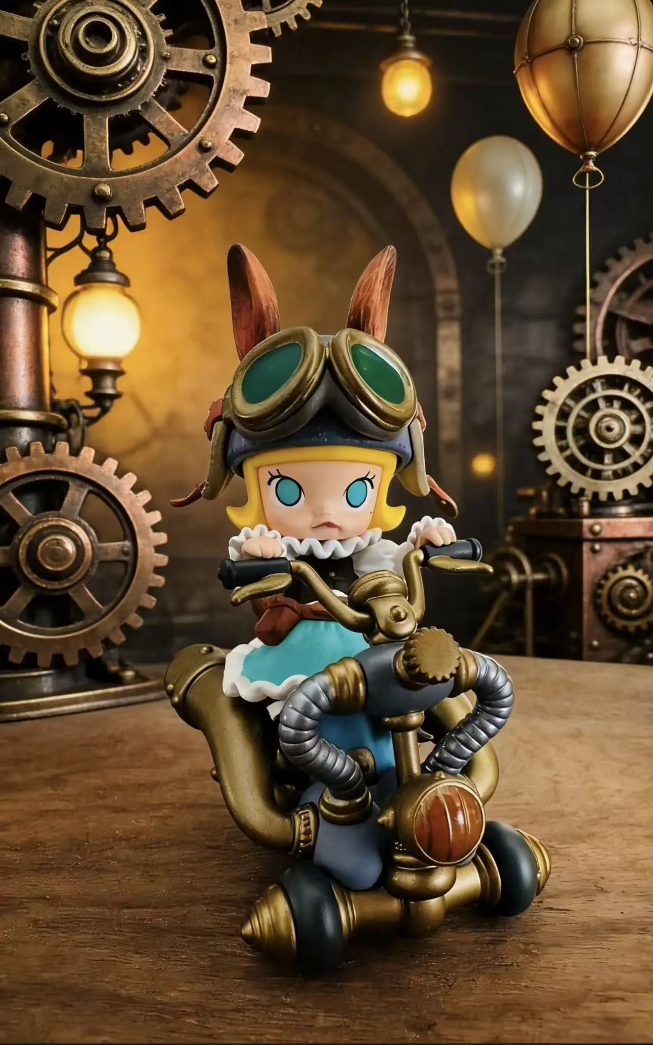 POP MART Molly Steampunk Animal Locomotive Series Action Figure Blind Box - Милая коллекционная фигурка-сюрприз в закрытой упаковке
POP MART Molly Steampunk Animal Locomotive Series Action Figure Blind Box - Милая коллекционная фигурка-сюрприз в закрытой упаковке