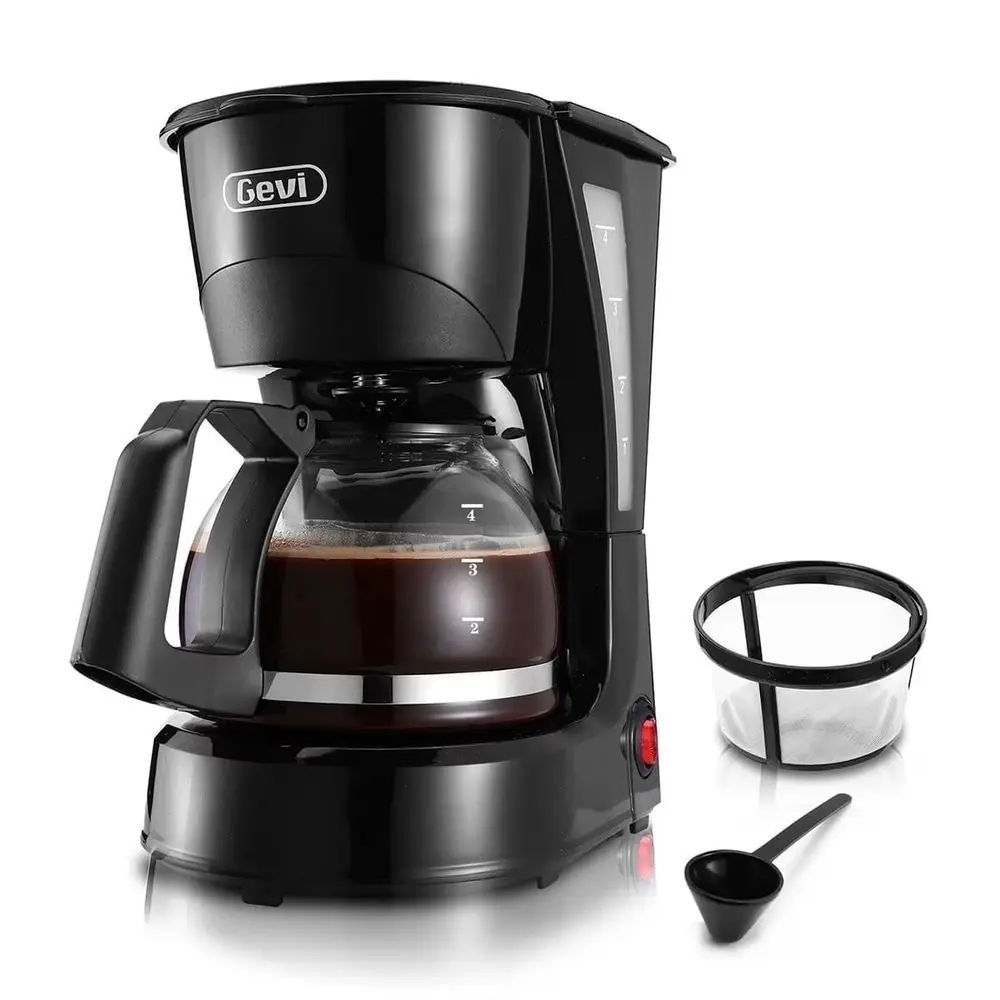 Gevi 5 Cups Small Coffee Maker, Compact Coffee Machine With Reusable Filter, Warming Plate And Coffee Pot For And Office
Gevi 5 Cups Small Coffee Maker, Compact Coffee Machine With Reusable Filter, Warming Plate And Coffee Pot For And Office