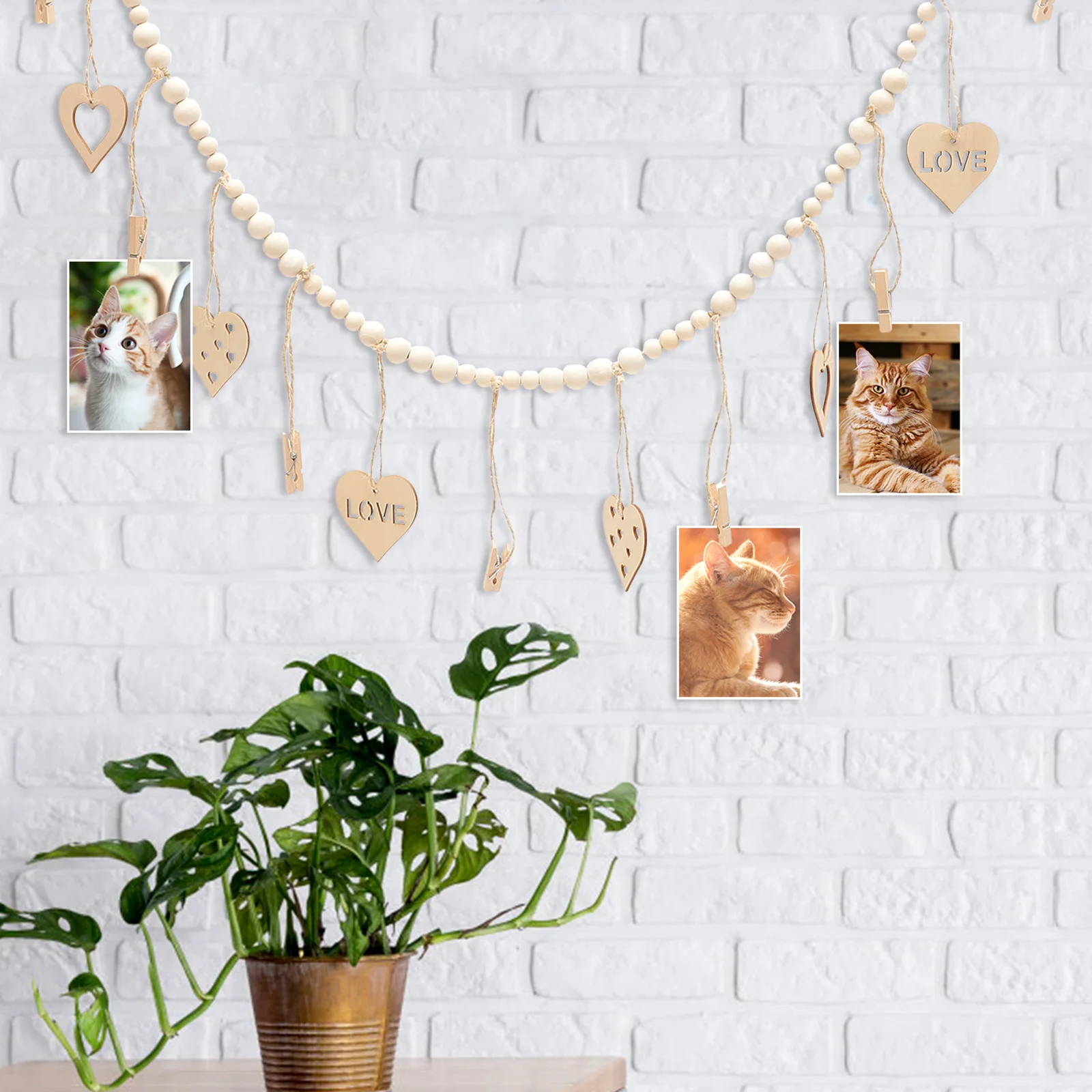 Wooden Bead Storage Wall Hanging Display Photo Display With Wooden Beads s Home Decor Safe Long Enough
Wooden Bead Storage Wall Hanging Display Photo Display With Wooden Beads s Home Decor Safe Long Enough