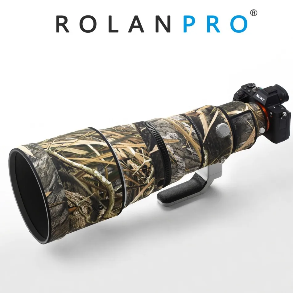 Водонепроницаемый чехол-накидка ROLANPRO SEL400F28GM с камуфляжным покрытием для объектива Sony FE 400mm F2.8 GM OSS, нейлоновый водонепроницаемый чехол-рукав для камеры
Водонепроницаемый чехол-накидка ROLANPRO SEL400F28GM с камуфляжным покрытием для объектива Sony FE 400mm F2.8 GM OSS, нейлоновый водонепроницаемый чехол-рукав для камеры