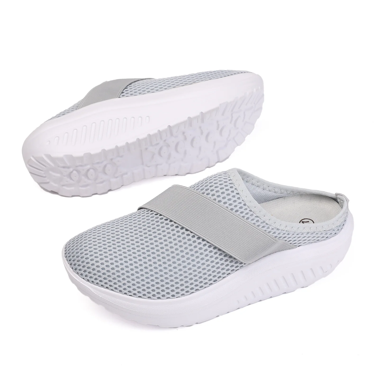 Women's Large-Sized Height-Increasing Sports Shoes Breathable Semi-Slippers Casual Slippers Massage Rocking Shoes 41-43#
Women's Large-Sized Height-Increasing Sports Shoes Breathable Semi-Slippers Casual Slippers Massage Rocking Shoes 41-43#