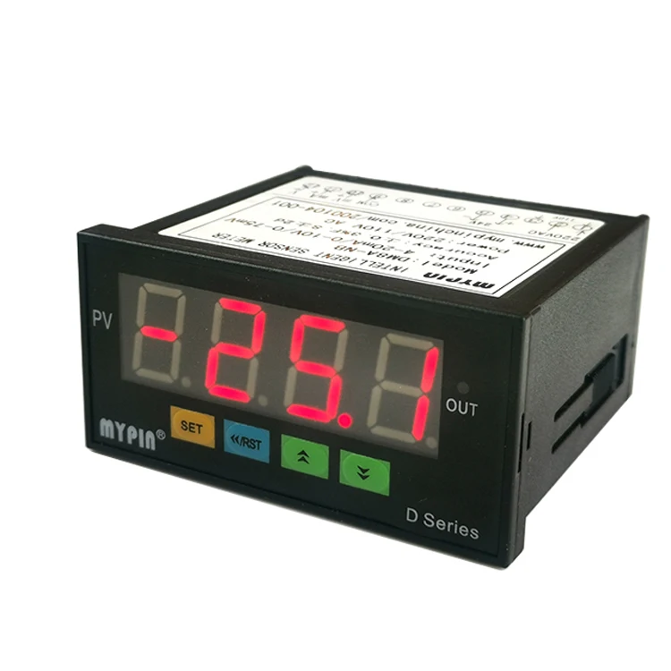24V AC/DC Economic Functional Digital Pressure Indicator 4-Digit Display 4-20mA/0-10V/0-75mV Input No Output Operating
24V AC/DC Economic Functional Digital Pressure Indicator 4-Digit Display 4-20mA/0-10V/0-75mV Input No Output Operating