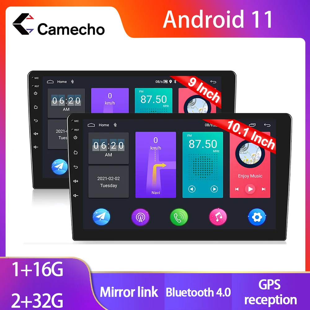 Camecho 9 Inch 2 Din Car Multimedia Video Player Universal Stereo Radio GPS For Volkswagen Nissan Hyundai Kia Android 11 car
Camecho 9 Inch 2 Din Car Multimedia Video Player Universal Stereo Radio GPS For Volkswagen Nissan Hyundai Kia Android 11 car